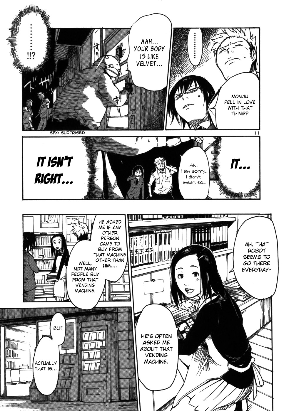 Seigi Keikan Monju Chapter 6 page 11 - Chapter 6: The Miracle of the Heartbreaker Monju