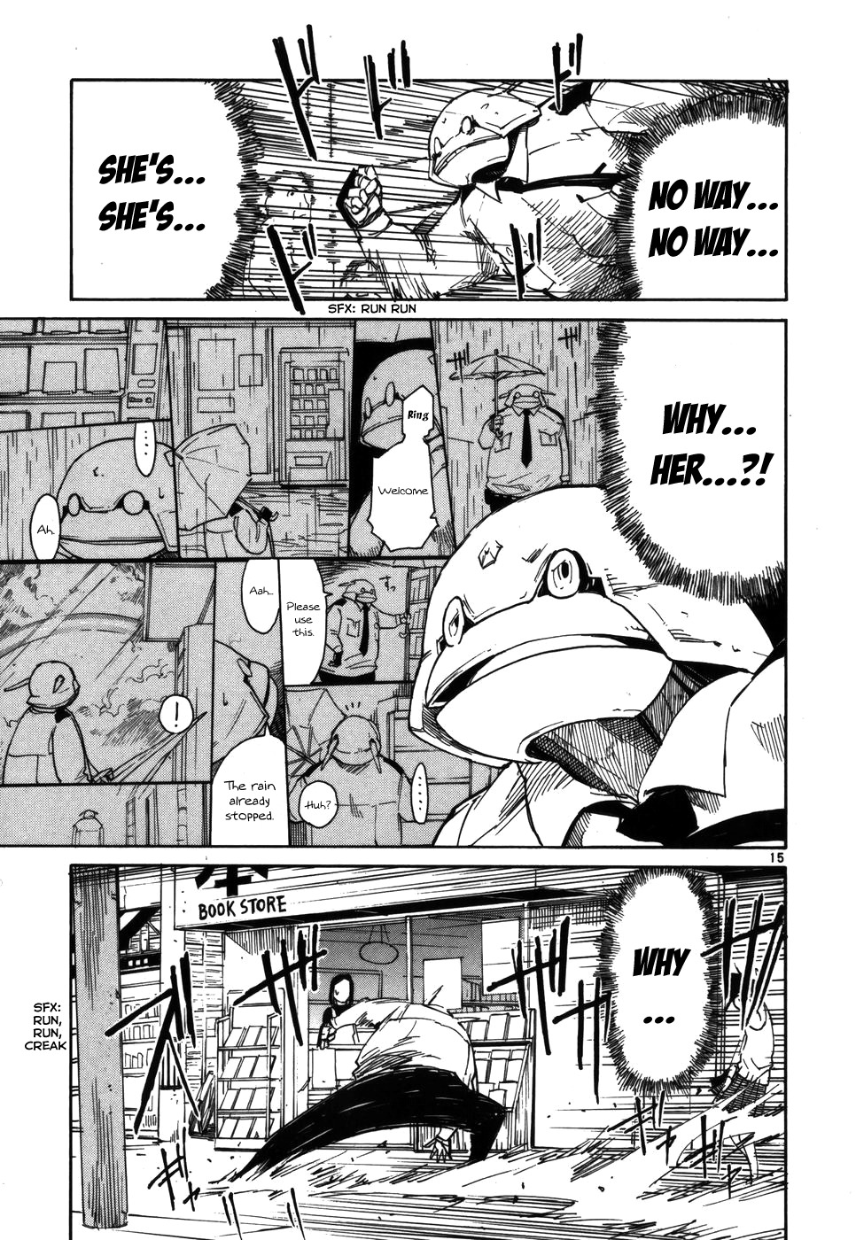 Seigi Keikan Monju Chapter 6 page 15 - Chapter 6: The Miracle of the Heartbreaker Monju