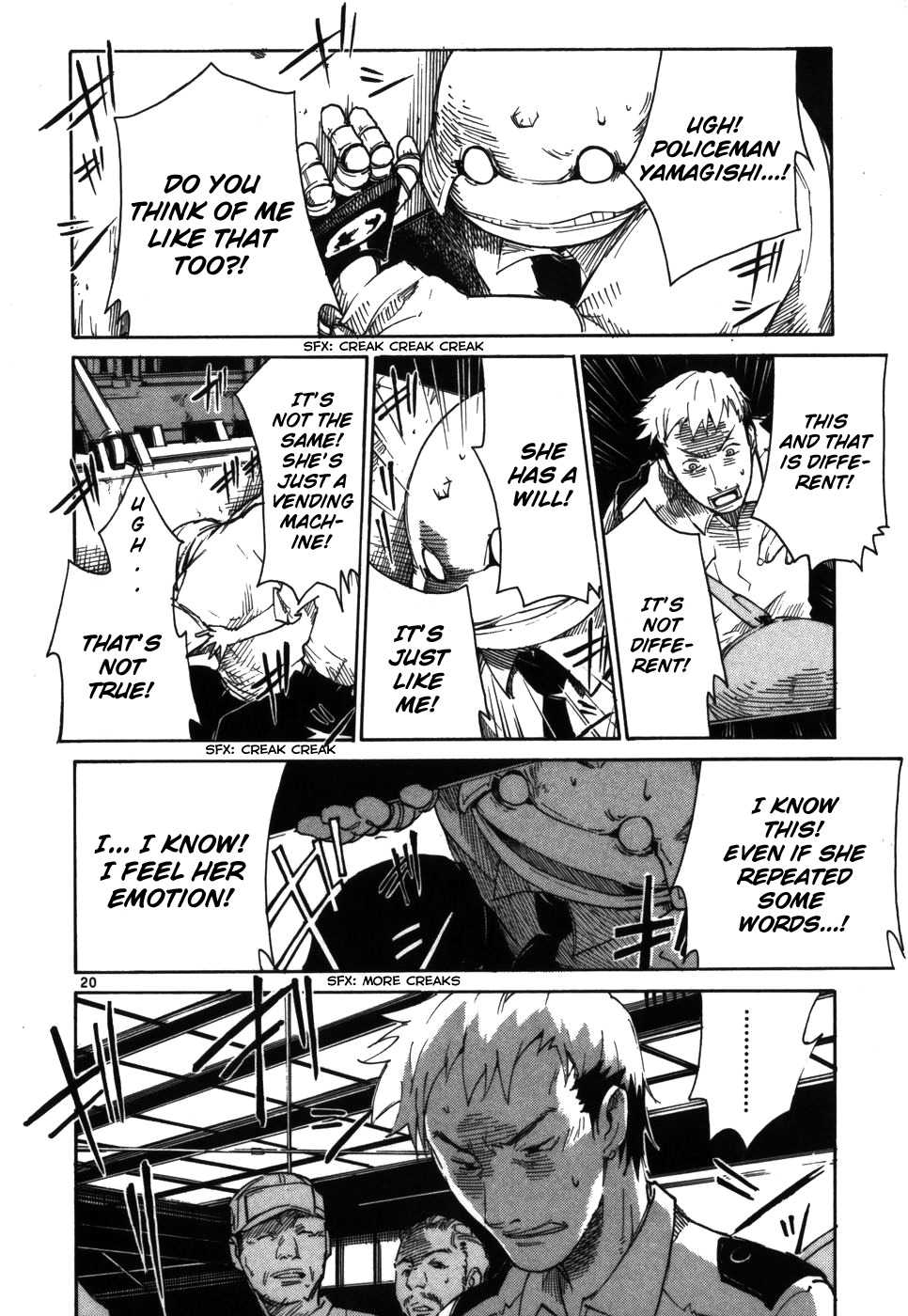 Seigi Keikan Monju Chapter 6 page 20 - Chapter 6: The Miracle of the Heartbreaker Monju
