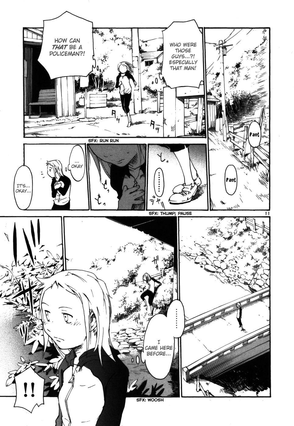 Seigi Keikan Monju Chapter 7 page 11 - Chapter 7: Lonely Mana