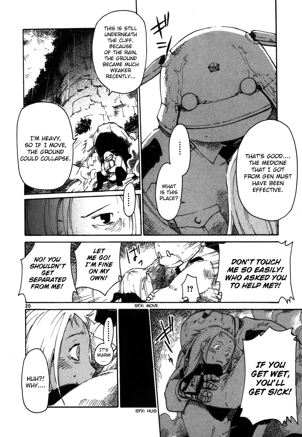 Seigi Keikan Monju Chapter 7 page 20 - Chapter 7: Lonely Mana
