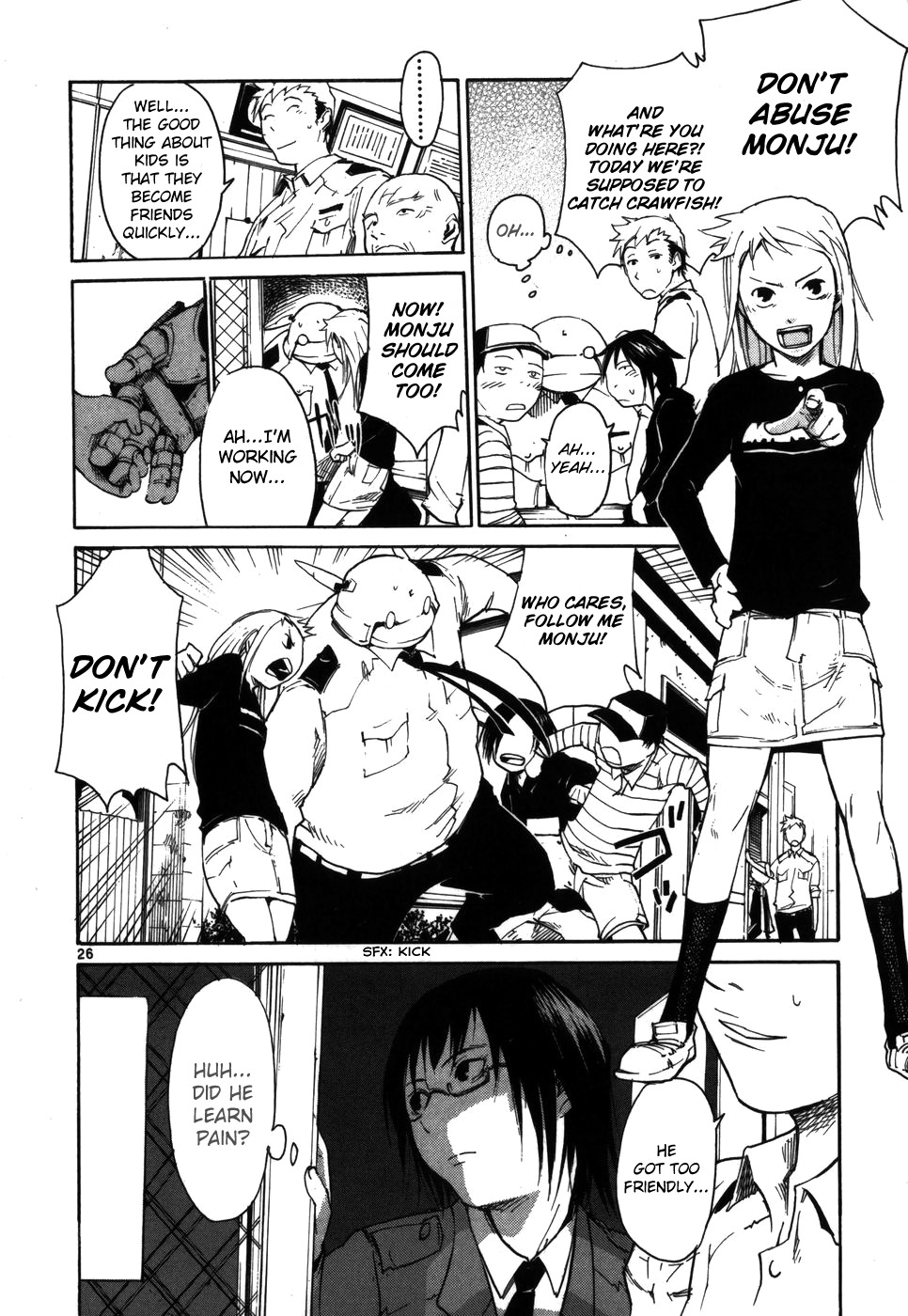 Seigi Keikan Monju Chapter 7 page 26 - Chapter 7: Lonely Mana