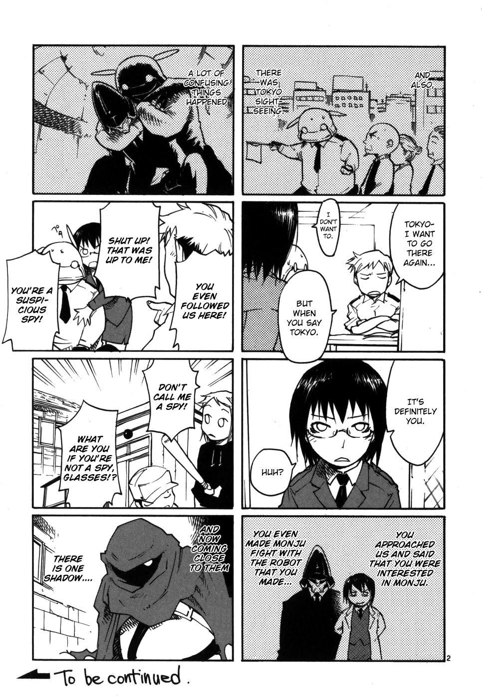 Seigi Keikan Monju Chapter 9 page 7 - Chapter 9: Wandering Robot People - Unexpected Conspiracy