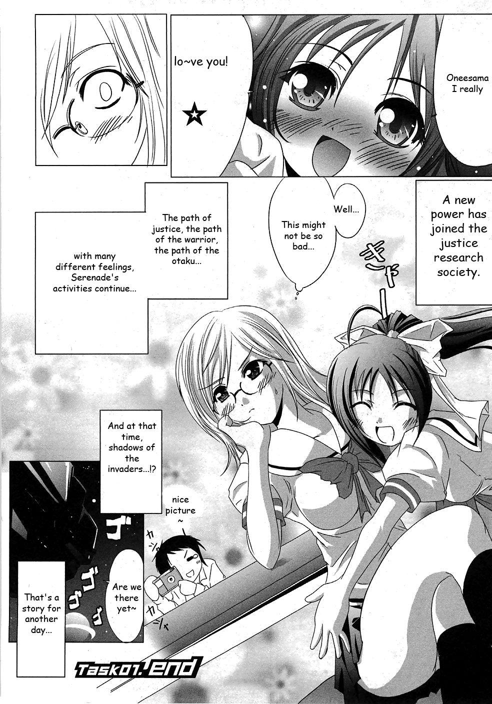 Seigi Kenkyuukai Serenade Chapter 1.2 page 43 - Chapter 1 v2 : Task 01 - Arrival! Secret Power