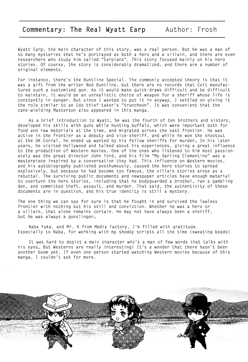 Seigi - Wyatt Earp Monogatari Chapter 6 page 35 - Chapter 6: At the End of Justice