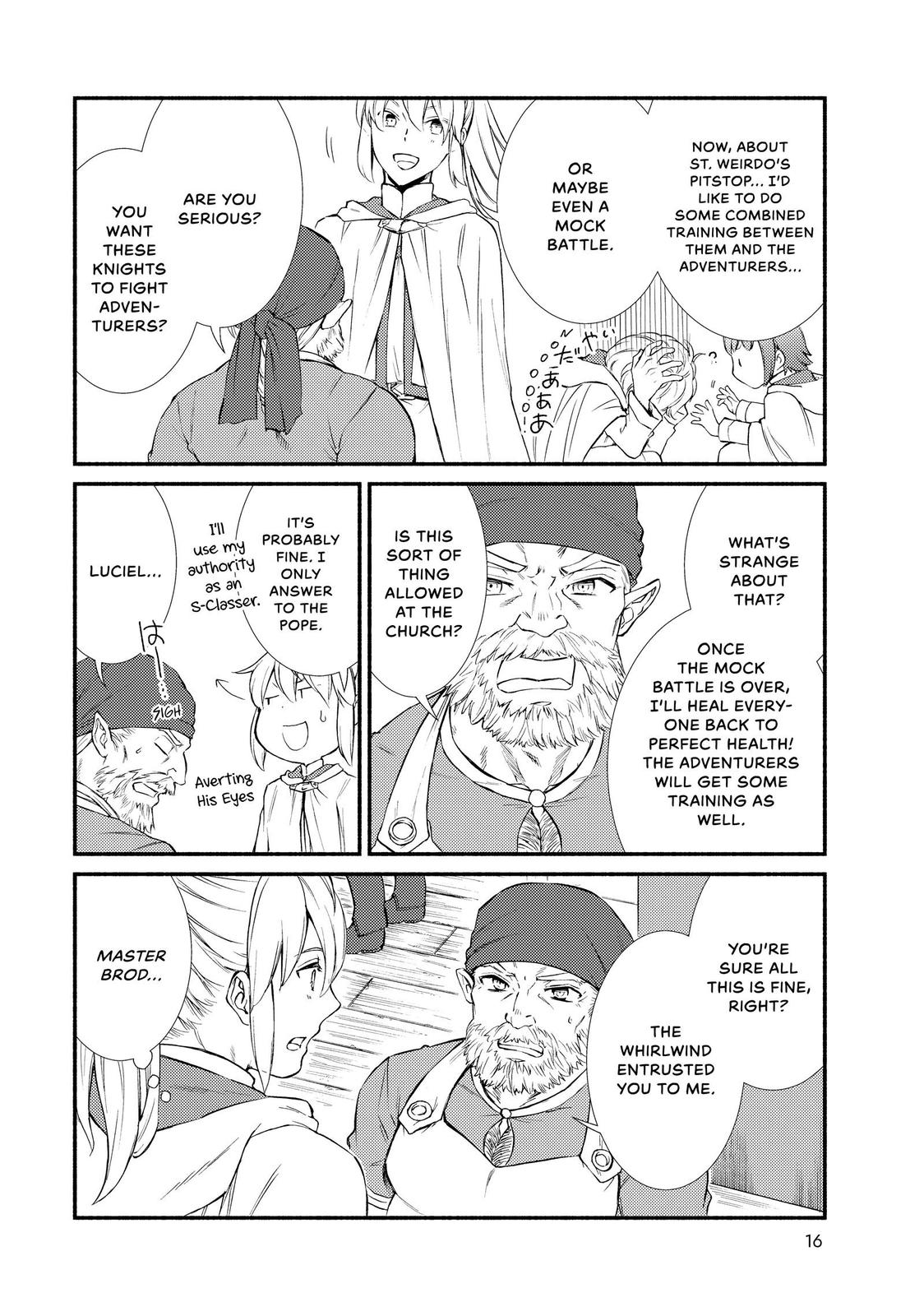 Seija Musou: Salaryman, Isekai de Ikinokoru Tame ni Ayumu Michi Chapter 39 page 16 - Chapter 39
