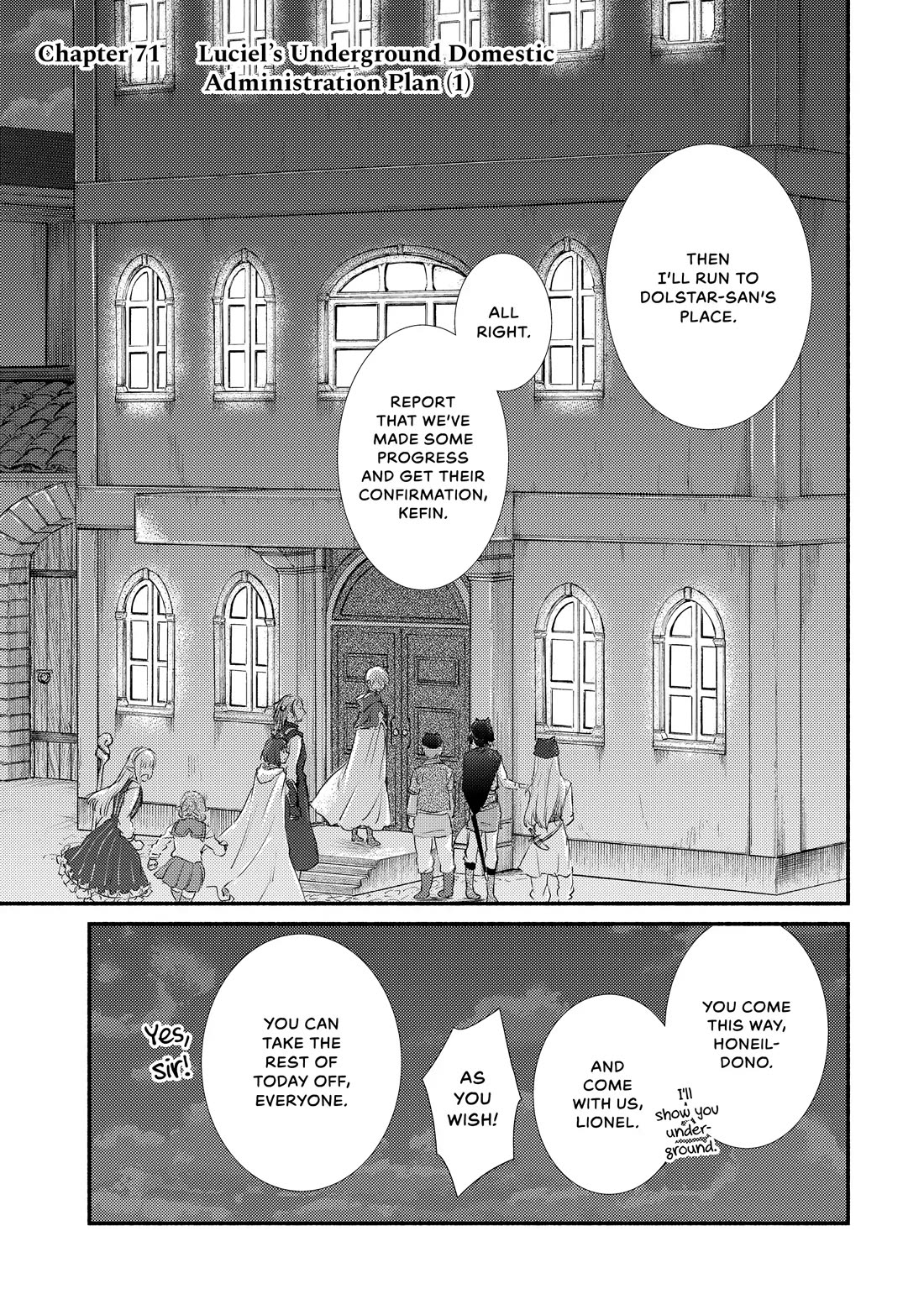 Seija Musou: Salaryman, Isekai de Ikinokoru Tame ni Ayumu Michi Chapter 71 page 1 - Chapter 71
