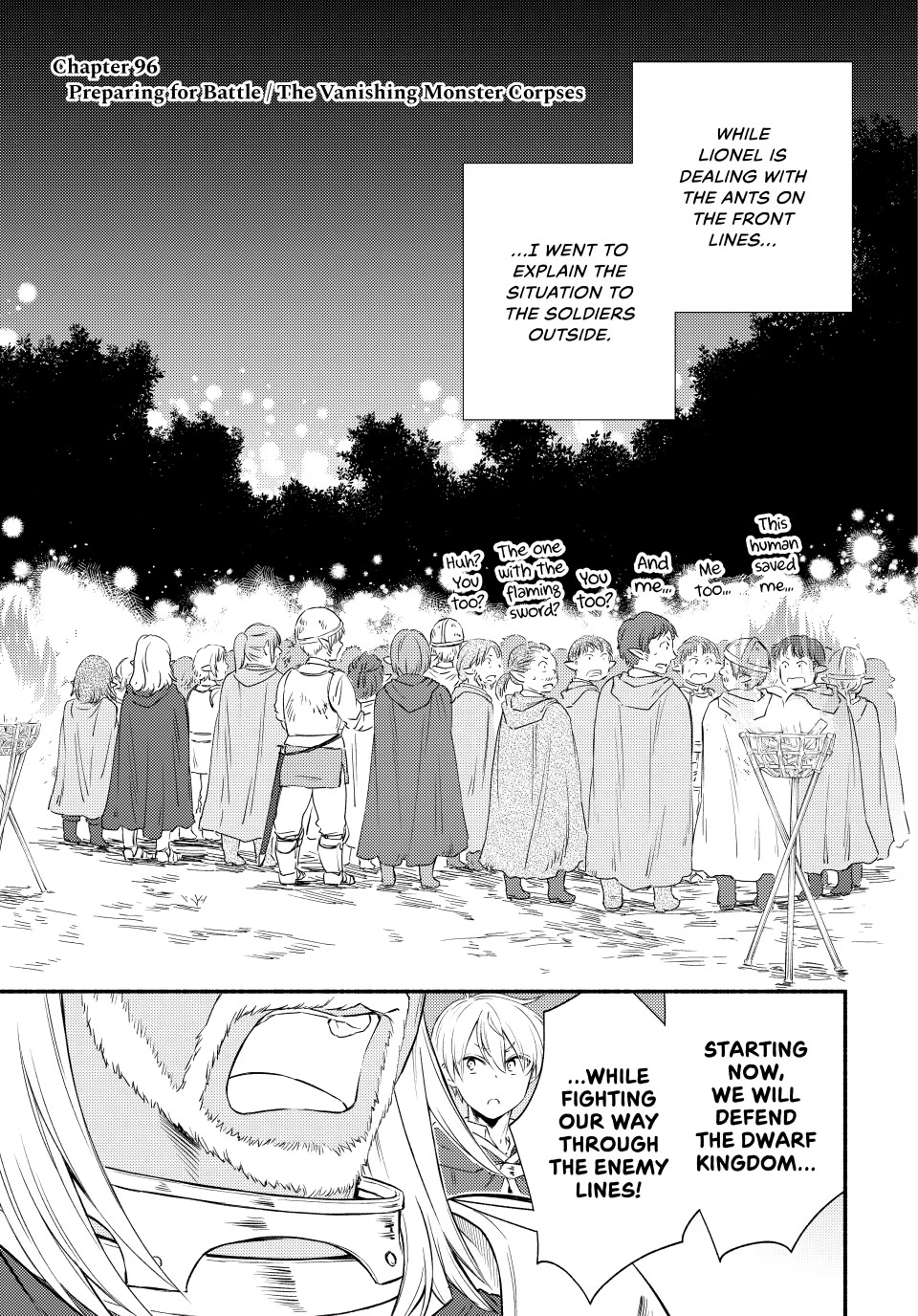 Seija Musou: Salaryman, Isekai de Ikinokoru Tame ni Ayumu Michi Chapter 96 page 3 - Chapter 96