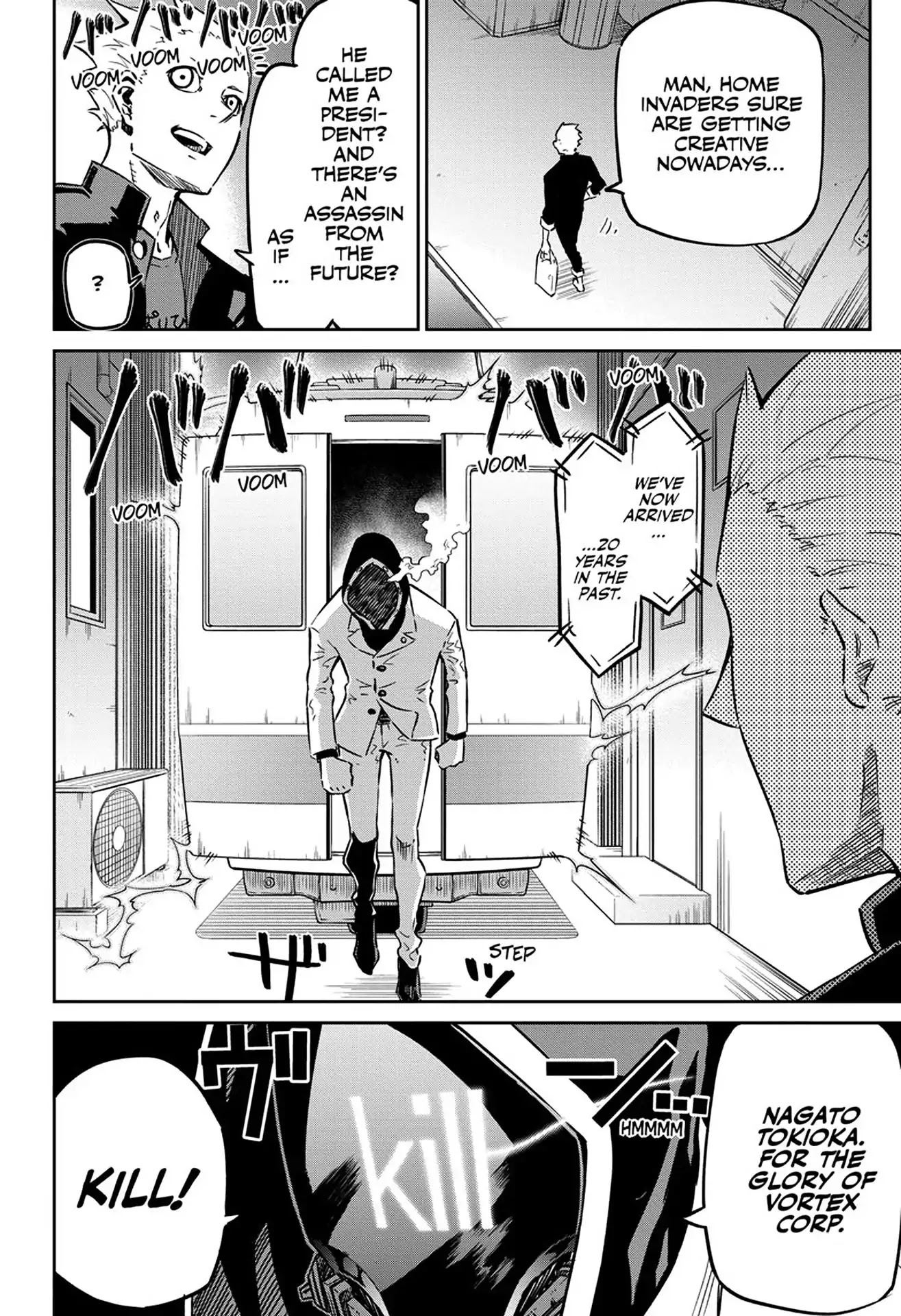Seiji Tanaka Secretary to the Managing President, General Time Industries Chapter 1 page 11 - Chapter 1: Vol.1 File 1: Seiji Tanaka