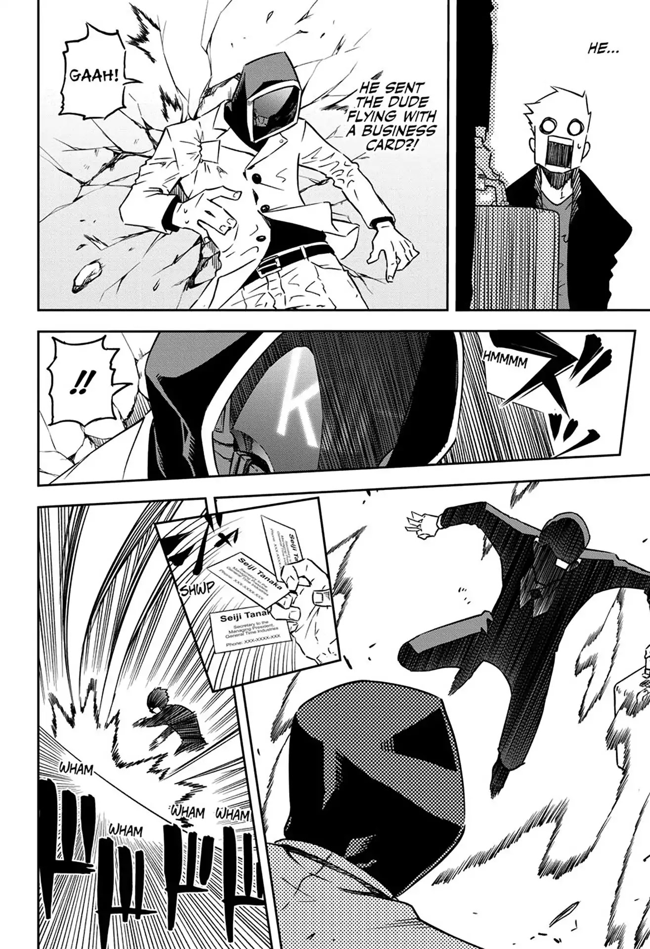 Seiji Tanaka Secretary to the Managing President, General Time Industries Chapter 1 page 17 - Chapter 1: Vol.1 File 1: Seiji Tanaka