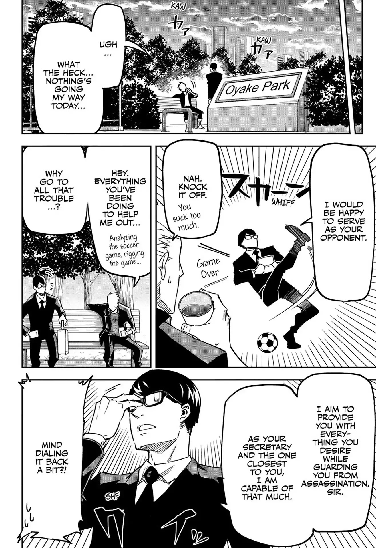Seiji Tanaka Secretary to the Managing President, General Time Industries Chapter 1 page 31 - Chapter 1: Vol.1 File 1: Seiji Tanaka