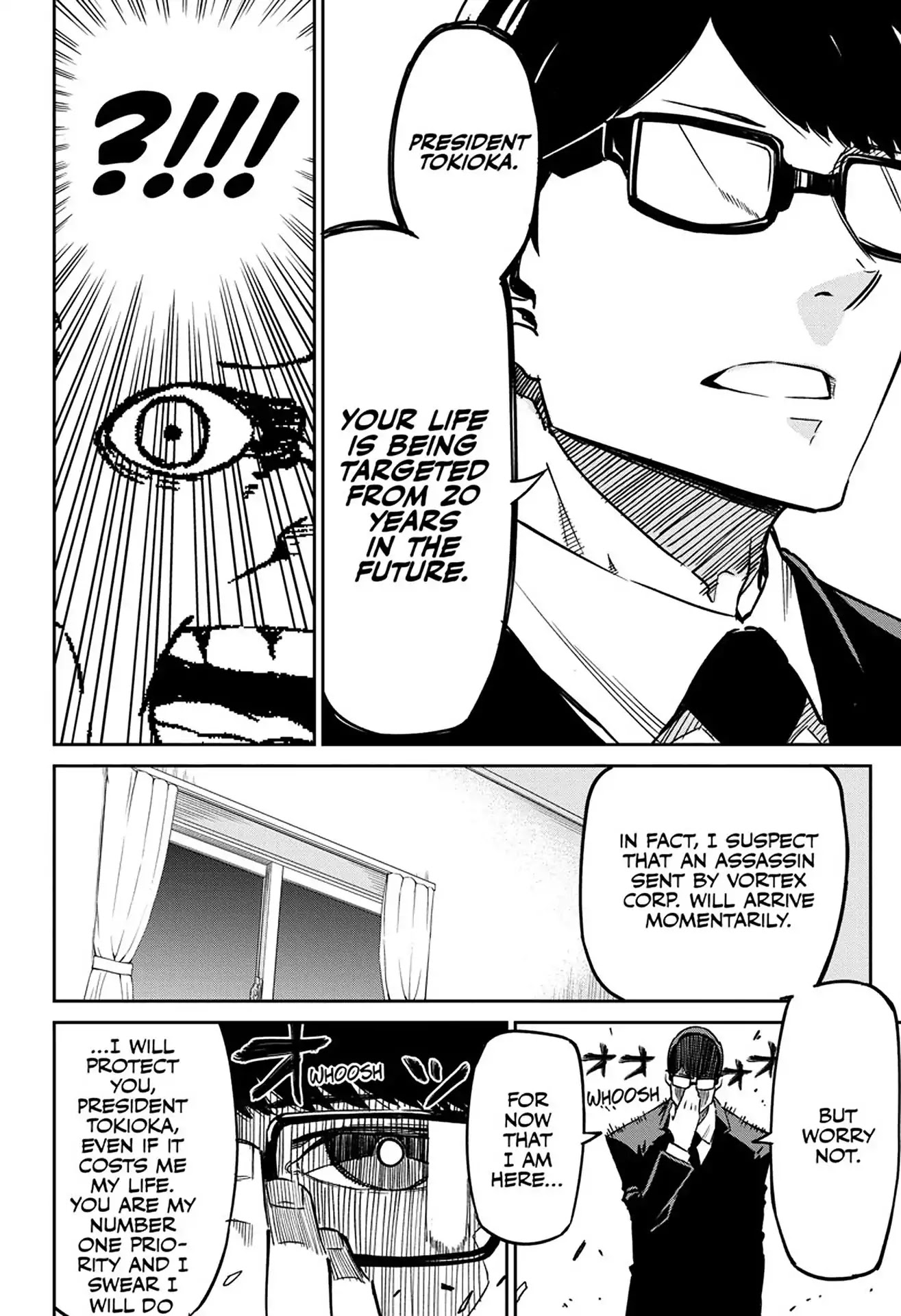 Seiji Tanaka Secretary to the Managing President, General Time Industries Chapter 1 page 9 - Chapter 1: Vol.1 File 1: Seiji Tanaka
