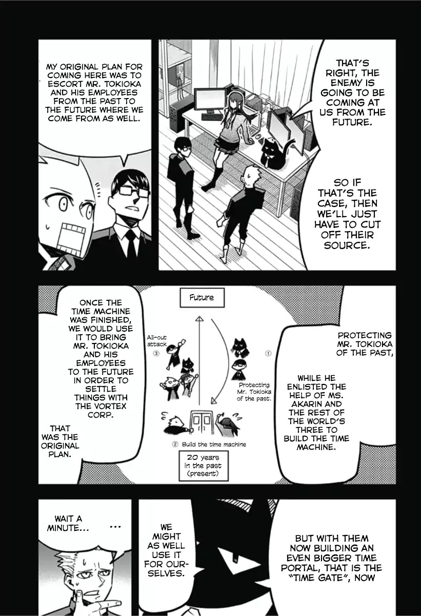 Seiji Tanaka Secretary to the Managing President, General Time Industries Chapter 13 page 5 - Chapter 13: File 13: Battle of the Time Gate (1)