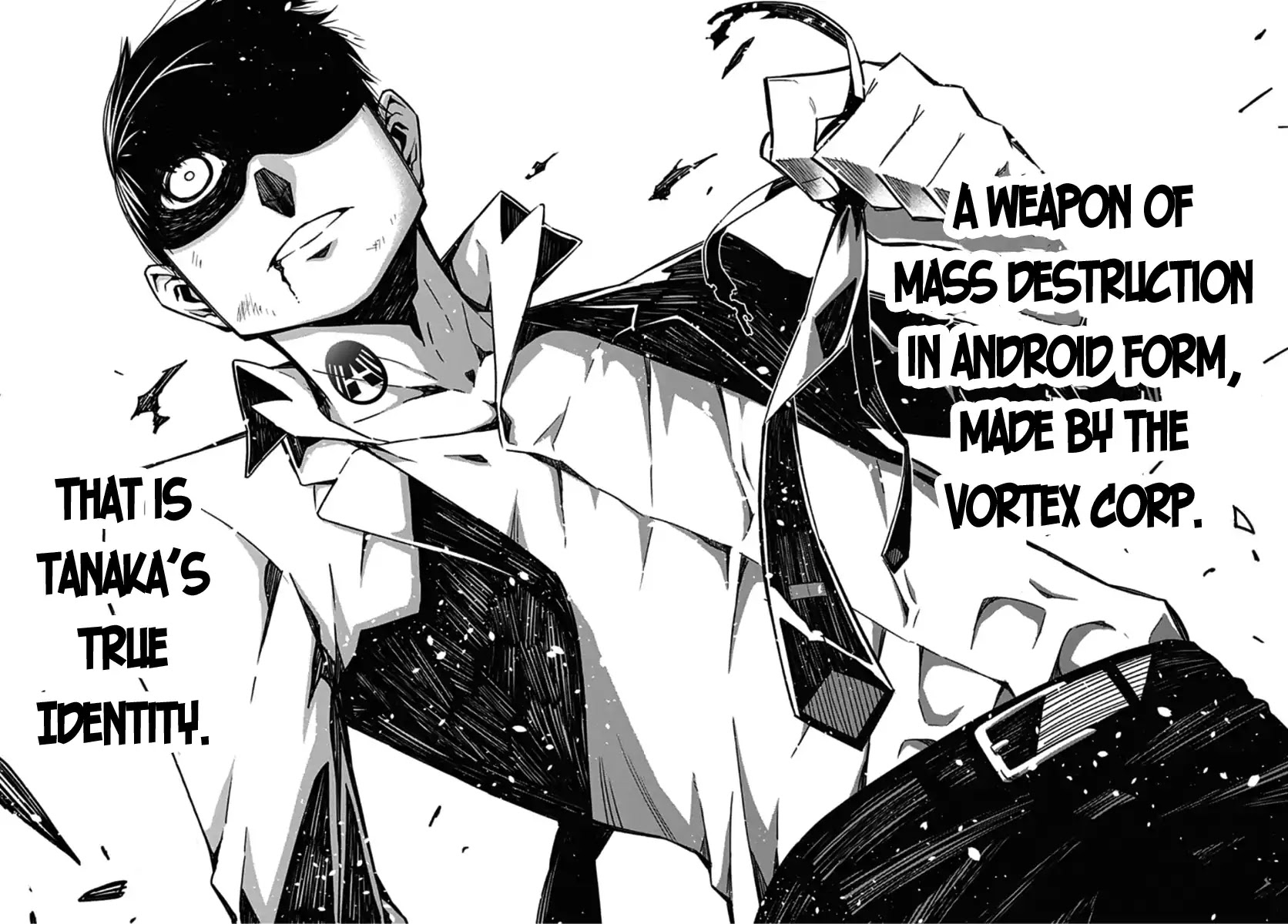 Seiji Tanaka Secretary to the Managing President, General Time Industries Chapter 18 page 8 - Chapter 18: File 18: Battle of the Time Gate (6)