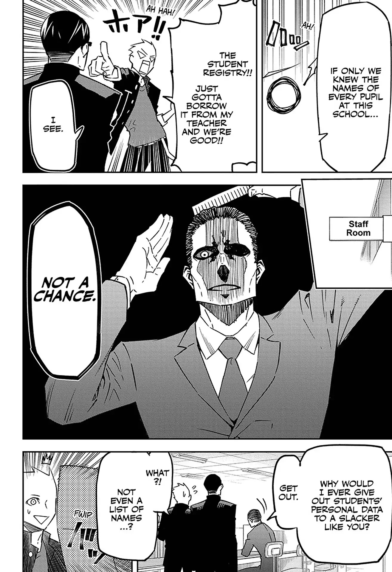 Seiji Tanaka Secretary to the Managing President, General Time Industries Chapter 2 page 13 - Chapter 2: Vol.1 File 2: Assignment and Noise