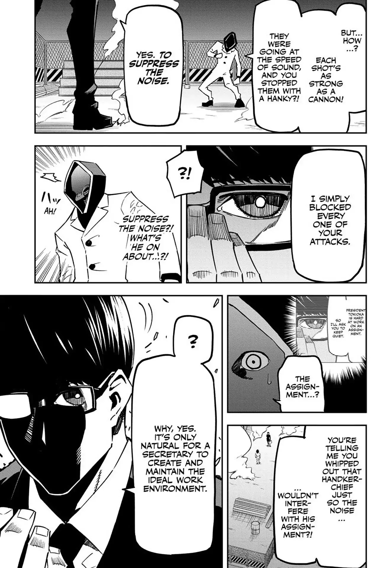 Seiji Tanaka Secretary to the Managing President, General Time Industries Chapter 2 page 22 - Chapter 2: Vol.1 File 2: Assignment and Noise
