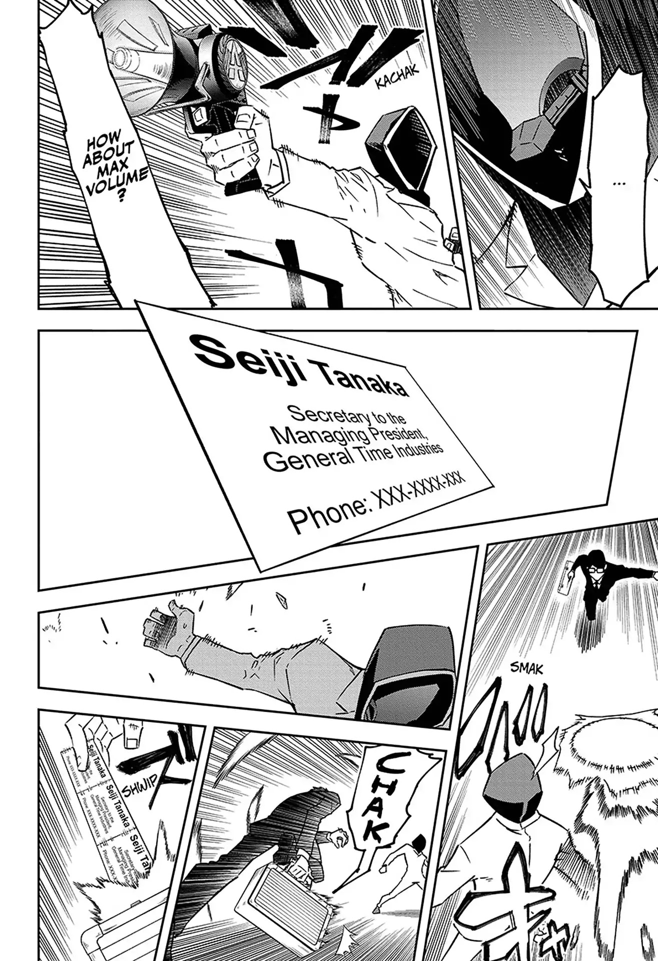 Seiji Tanaka Secretary to the Managing President, General Time Industries Chapter 2 page 23 - Chapter 2: Vol.1 File 2: Assignment and Noise