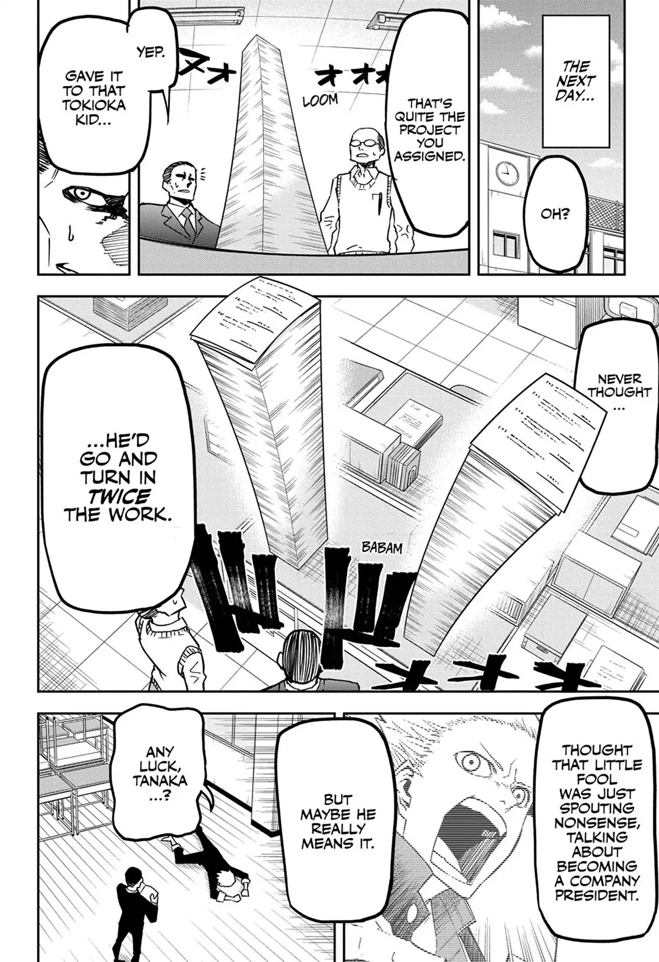 Seiji Tanaka Secretary to the Managing President, General Time Industries Chapter 2 page 25 - Chapter 2: Vol.1 File 2: Assignment and Noise