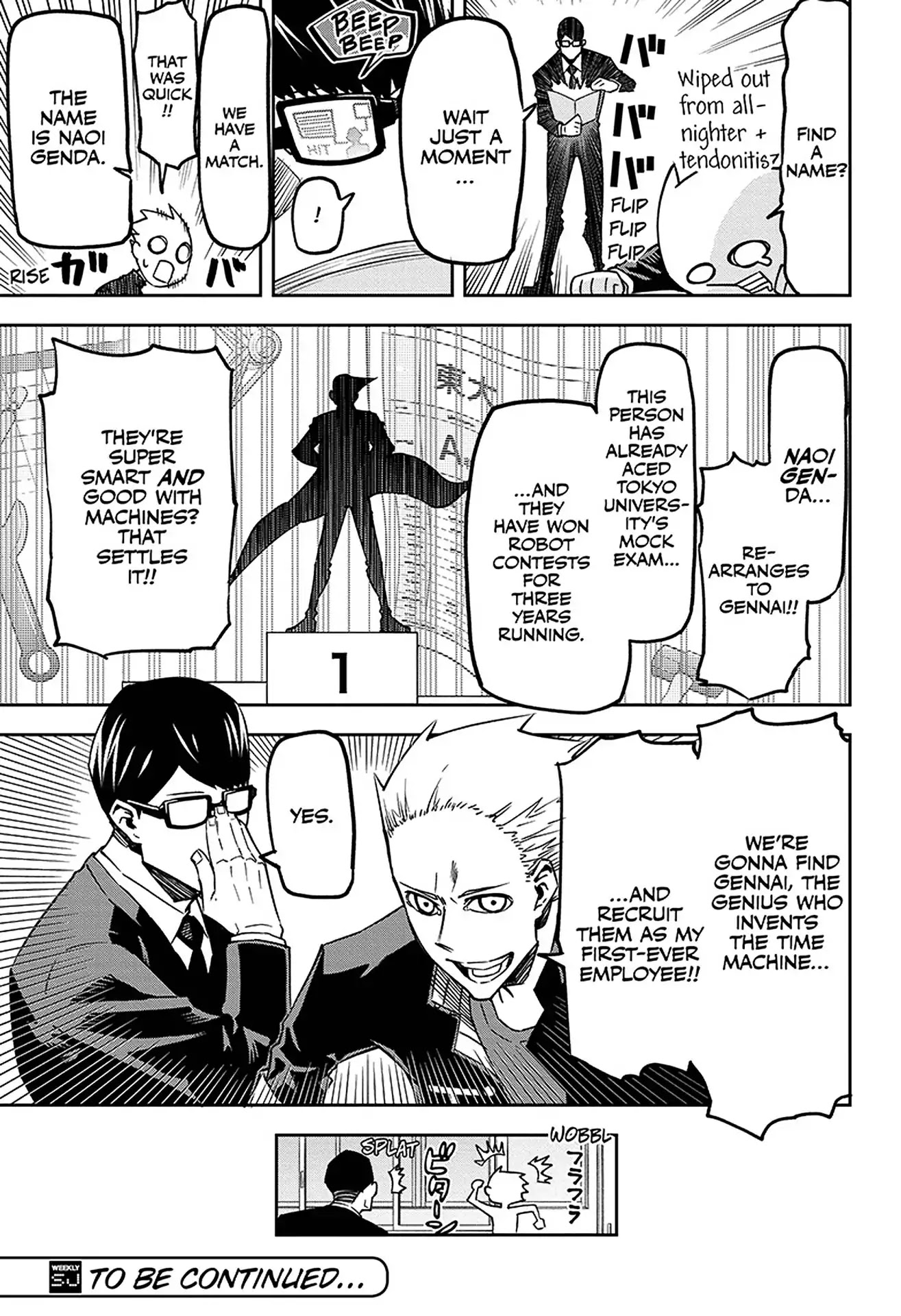 Seiji Tanaka Secretary to the Managing President, General Time Industries Chapter 2 page 26 - Chapter 2: Vol.1 File 2: Assignment and Noise