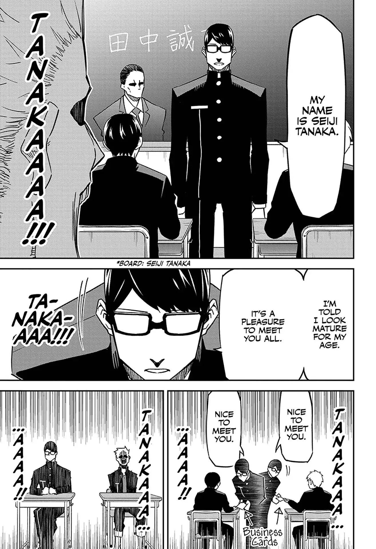 Seiji Tanaka Secretary to the Managing President, General Time Industries Chapter 2 page 8 - Chapter 2: Vol.1 File 2: Assignment and Noise