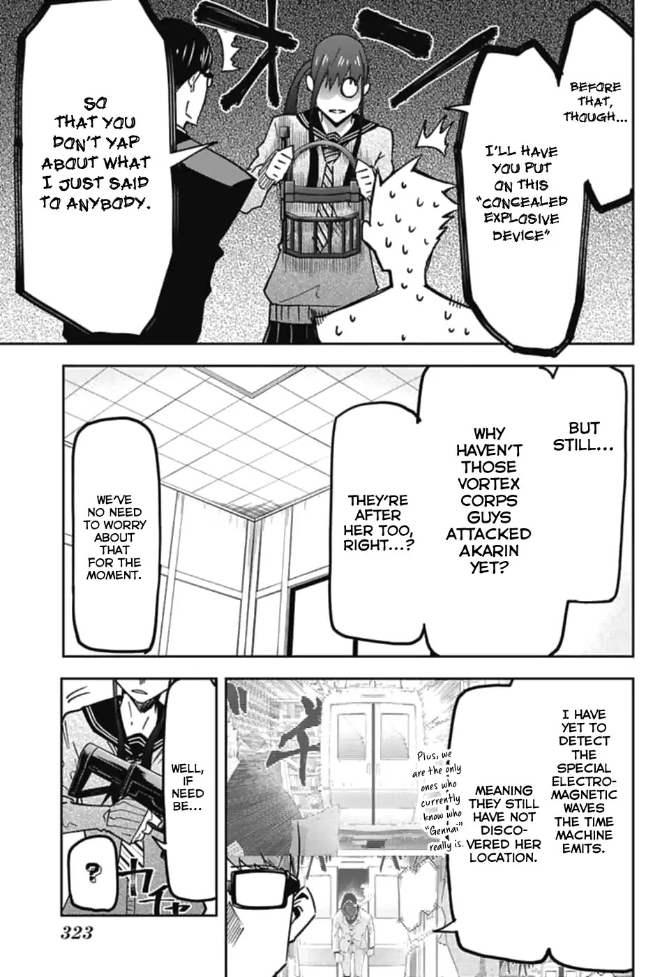 Seiji Tanaka Secretary to the Managing President, General Time Industries Chapter 4 page 13 - Chapter 4: Vol.1 File 4: Akarin's Past