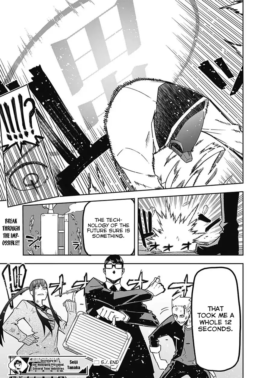 Seiji Tanaka Secretary to the Managing President, General Time Industries Chapter 5 page 19 - Chapter 5: Vol.1 File 5: Beyond the Impossible