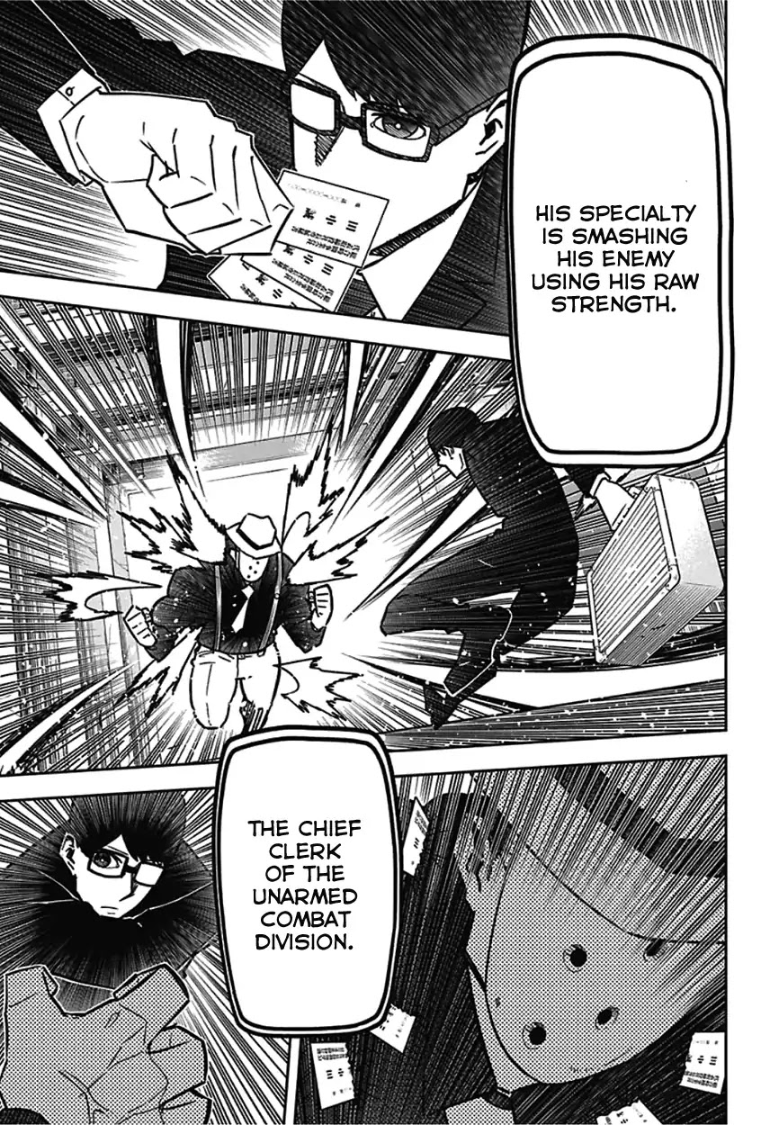 Seiji Tanaka Secretary to the Managing President, General Time Industries Chapter 8 page 13 - Chapter 8: File 8: Vs The Chief Clerks