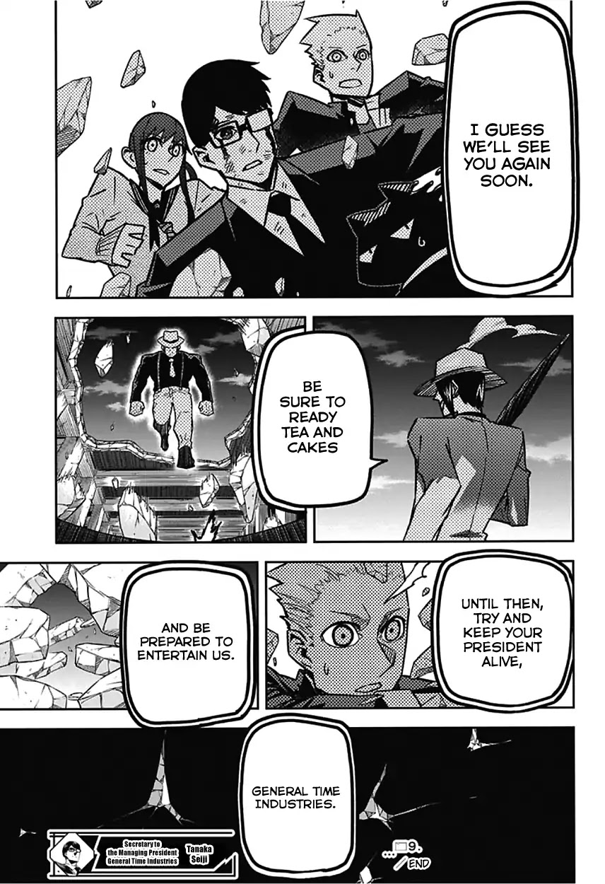 Seiji Tanaka Secretary to the Managing President, General Time Industries Chapter 9 page 18 - Chapter 9: File 9: Nekoya's True Capabilities