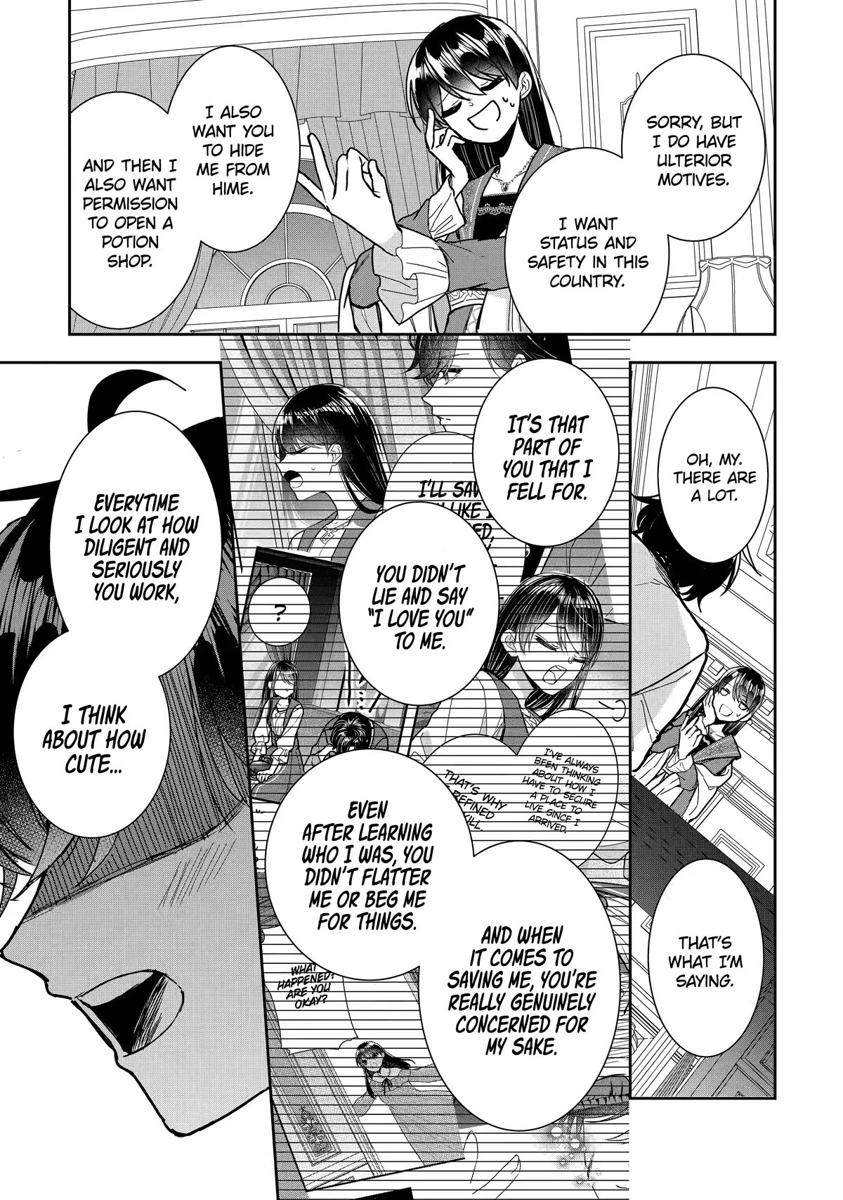 Seijo no Hazu ga, Douyara Nottoraremashita Chapter 12 page 35 - Chapter 12