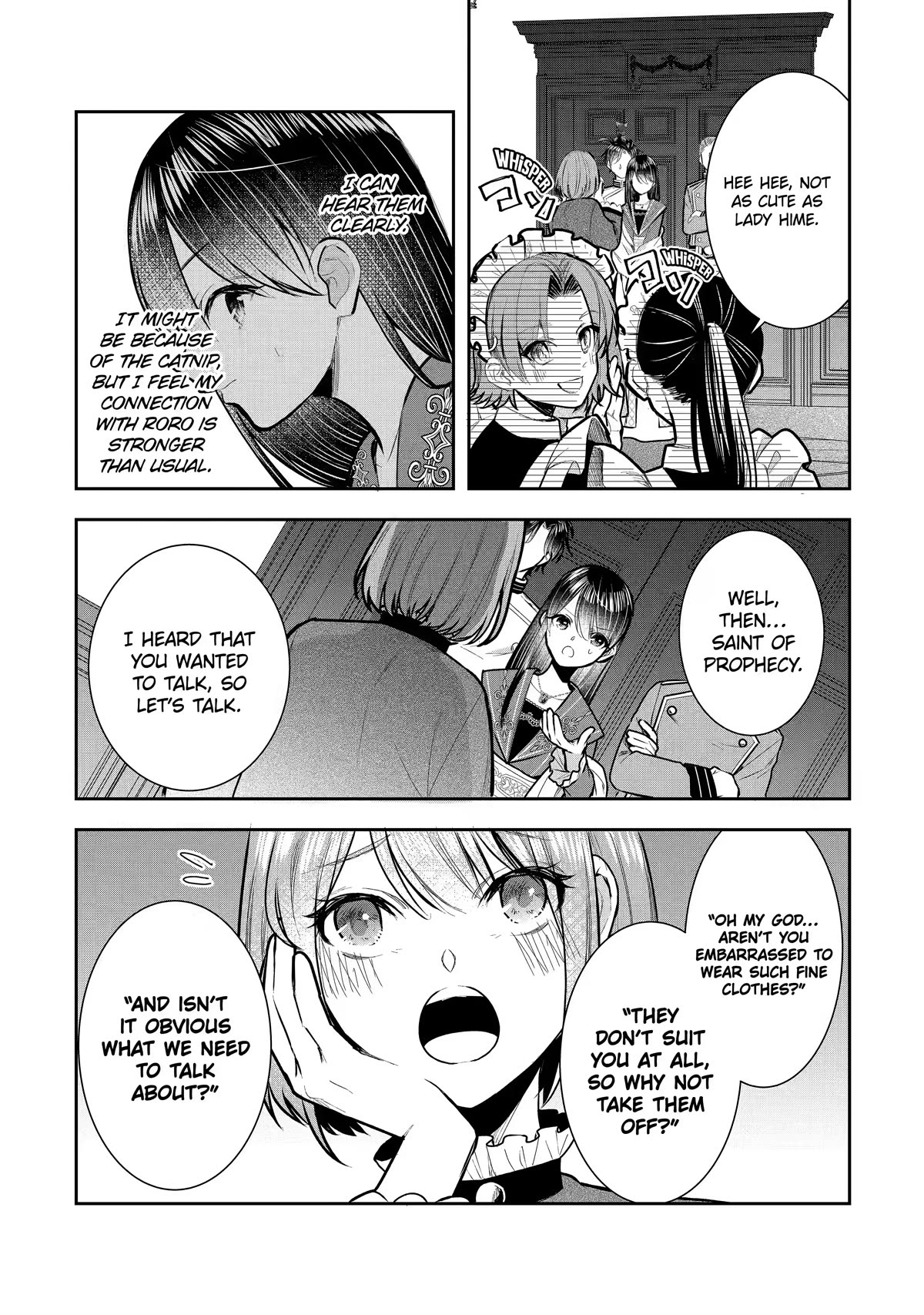 Seijo no Hazu ga, Douyara Nottoraremashita Chapter 12 page 5 - Chapter 12