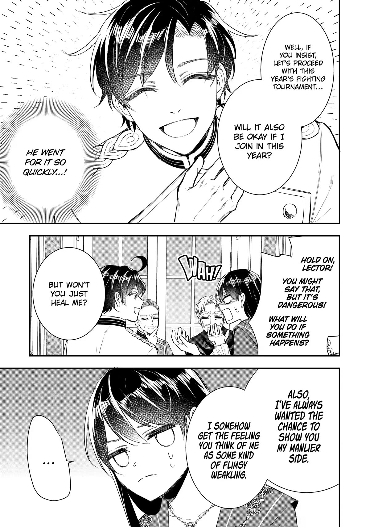 Seijo no Hazu ga, Douyara Nottoraremashita Chapter 13 page 5 - Chapter 13