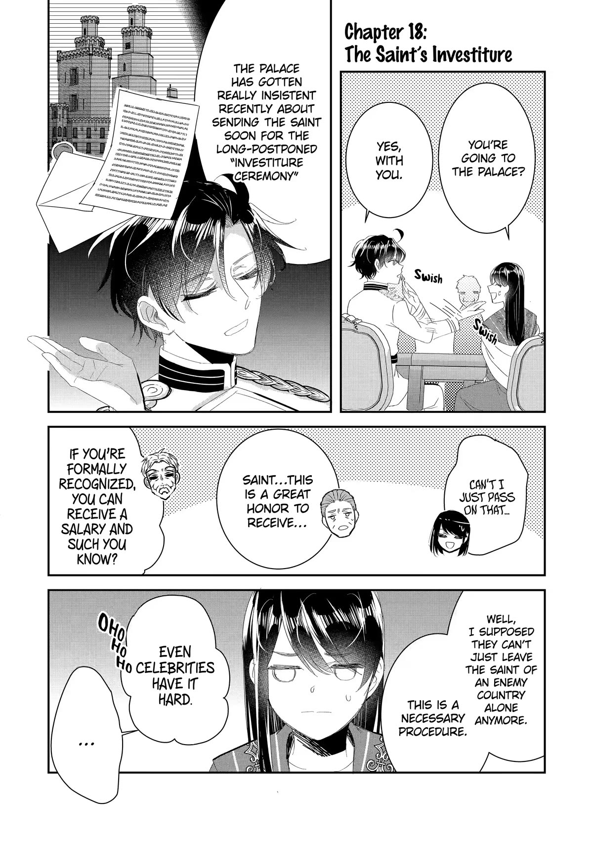 Seijo no Hazu ga, Douyara Nottoraremashita Chapter 18 page 2 - Chapter 18