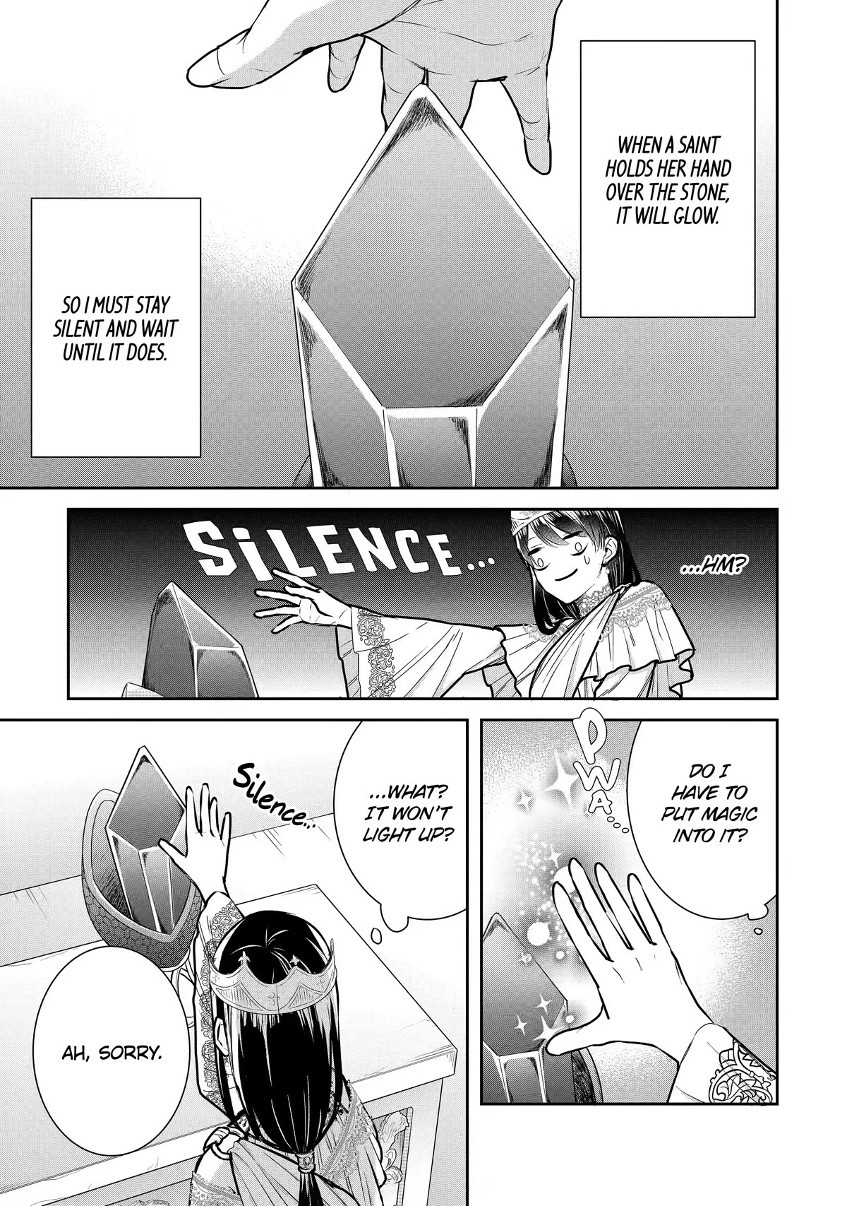 Seijo no Hazu ga, Douyara Nottoraremashita Chapter 18 page 24 - Chapter 18