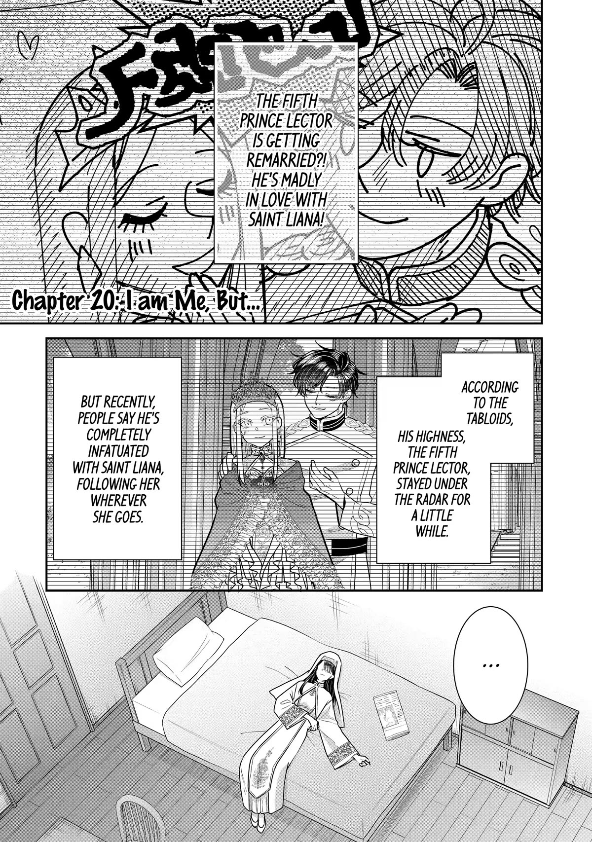 Seijo no Hazu ga, Douyara Nottoraremashita Chapter 20 page 1 - Chapter 20