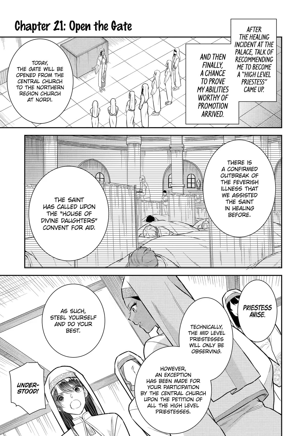 Seijo no Hazu ga, Douyara Nottoraremashita Chapter 21 page 1 - Chapter 21