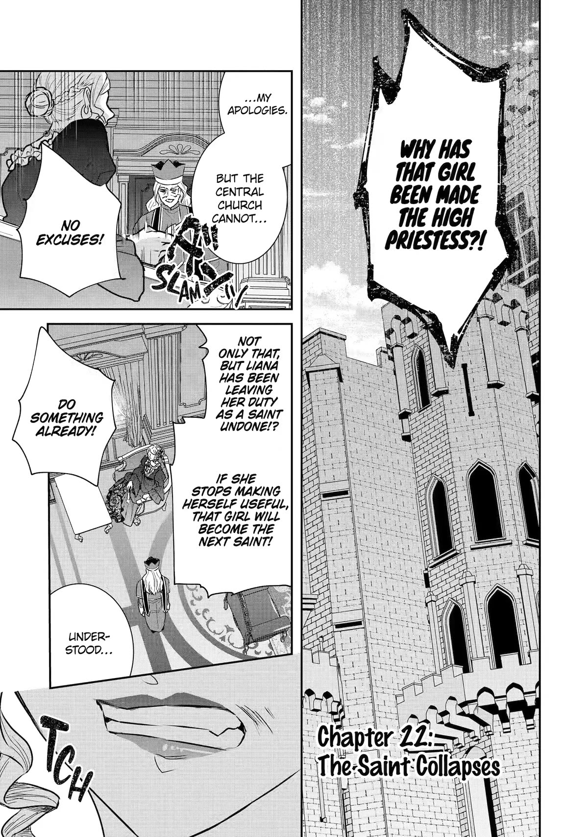 Seijo no Hazu ga, Douyara Nottoraremashita Chapter 22 page 1 - Chapter 22