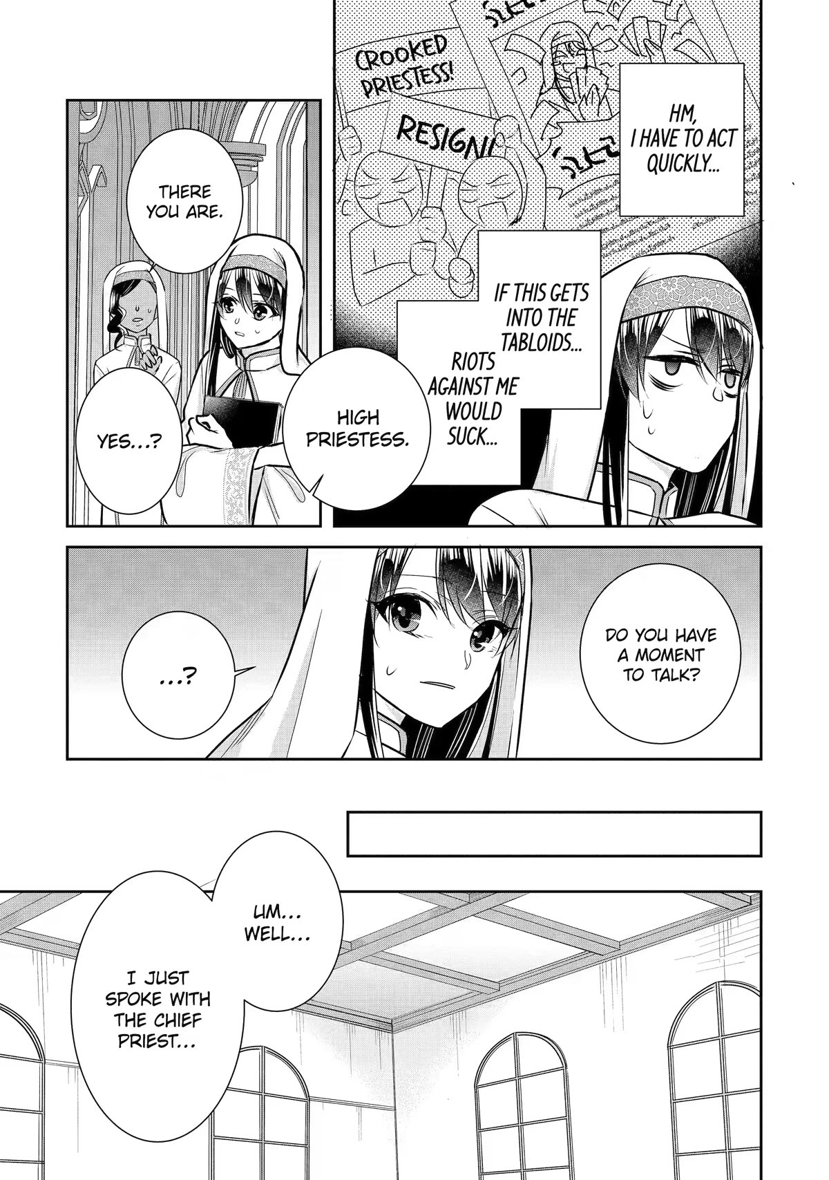 Seijo no Hazu ga, Douyara Nottoraremashita Chapter 22 page 7 - Chapter 22