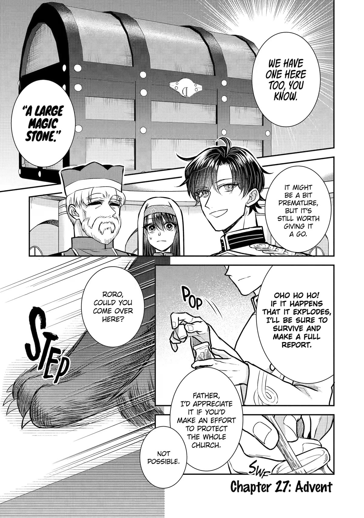 Seijo no Hazu ga, Douyara Nottoraremashita Chapter 27 page 1 - Chapter 27
