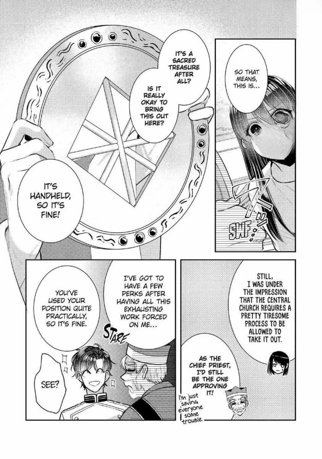Seijo no Hazu ga, Douyara Nottoraremashita Chapter 33 page 13 - Chapter 33