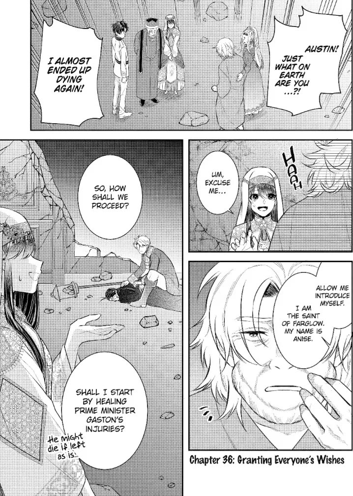 Seijo no Hazu ga, Douyara Nottoraremashita Chapter 36 page 1 - Chapter 36