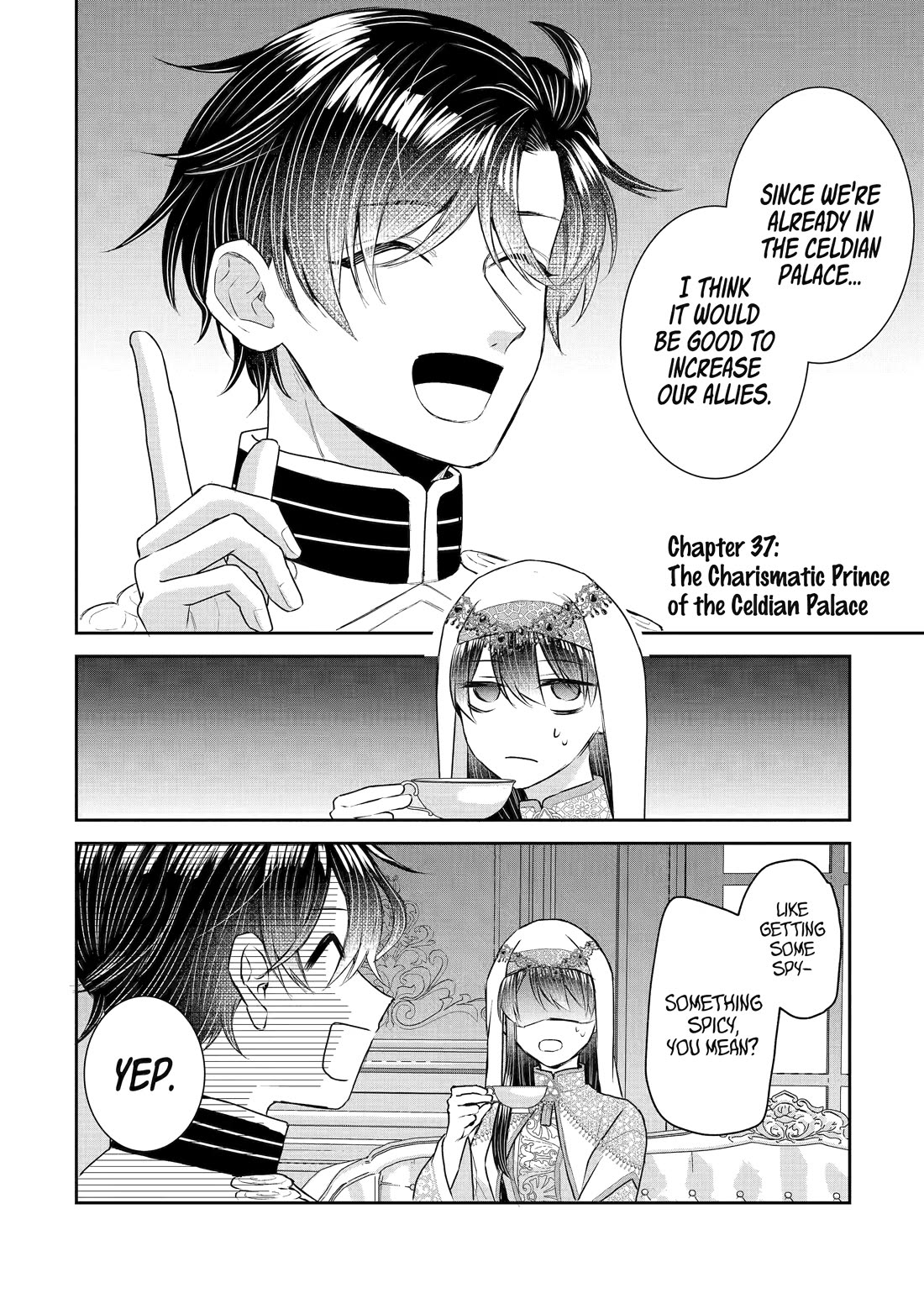 Seijo no Hazu ga, Douyara Nottoraremashita Chapter 37 page 2 - Chapter 37