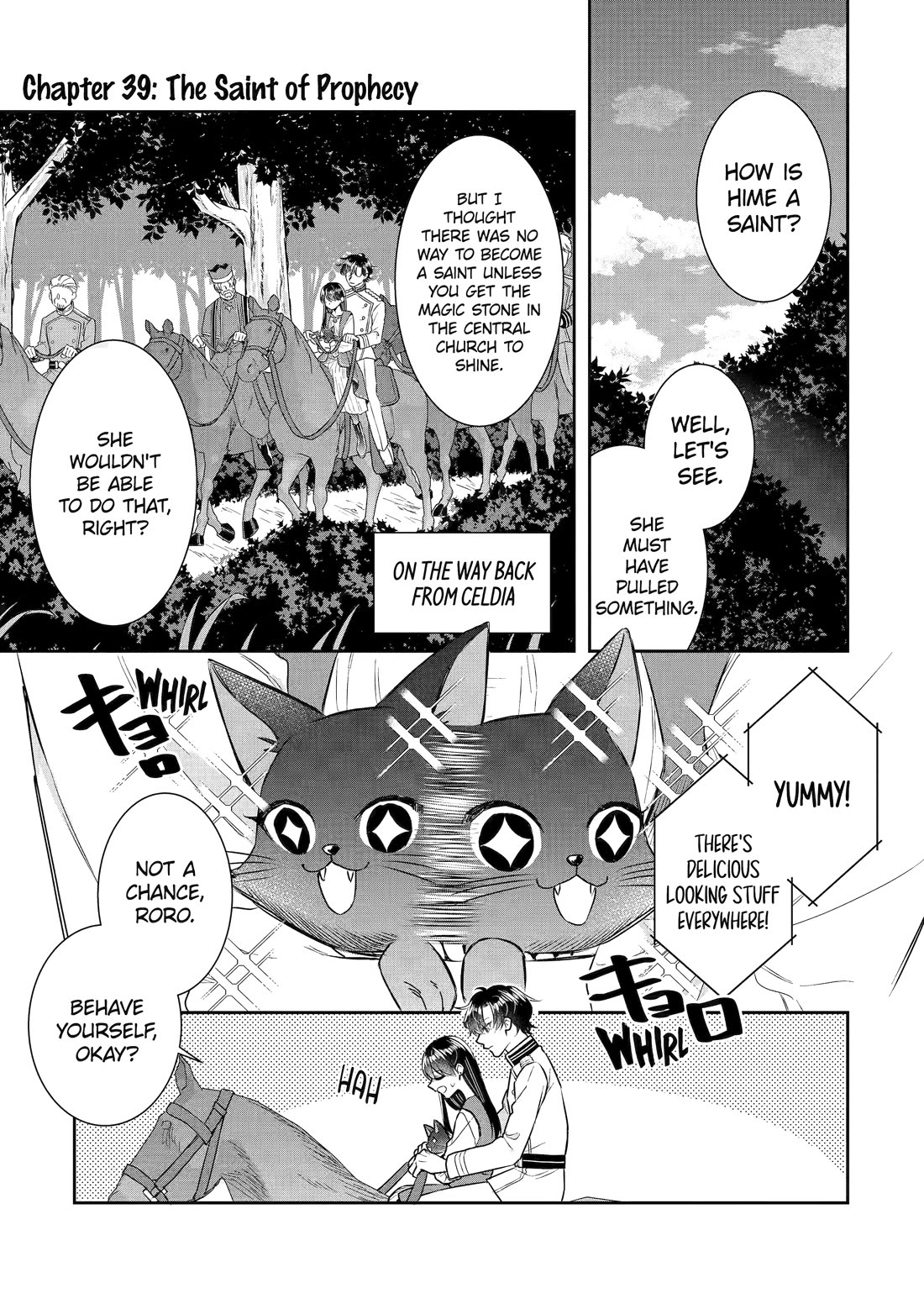 Seijo no Hazu ga, Douyara Nottoraremashita Chapter 39 page 1 - Chapter 39