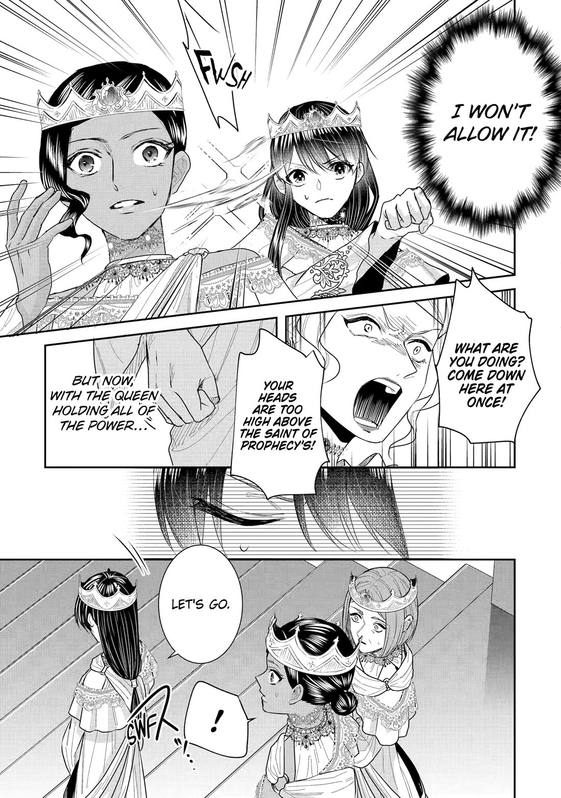 Seijo no Hazu ga, Douyara Nottoraremashita Chapter 39 page 33 - Chapter 39