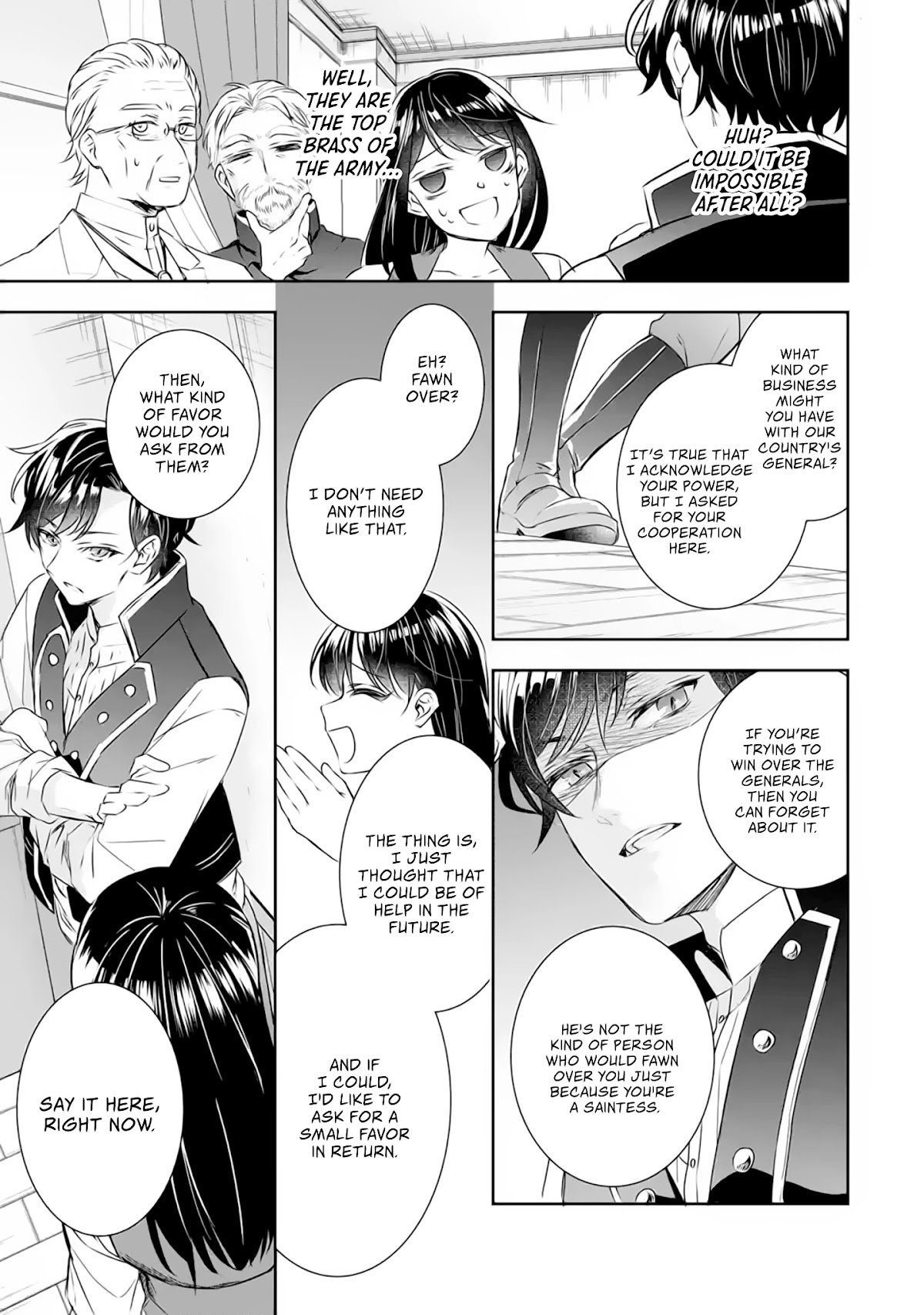 Seijo no Hazu ga, Douyara Nottoraremashita Chapter 4.2 page 1 - Chapter 4.2