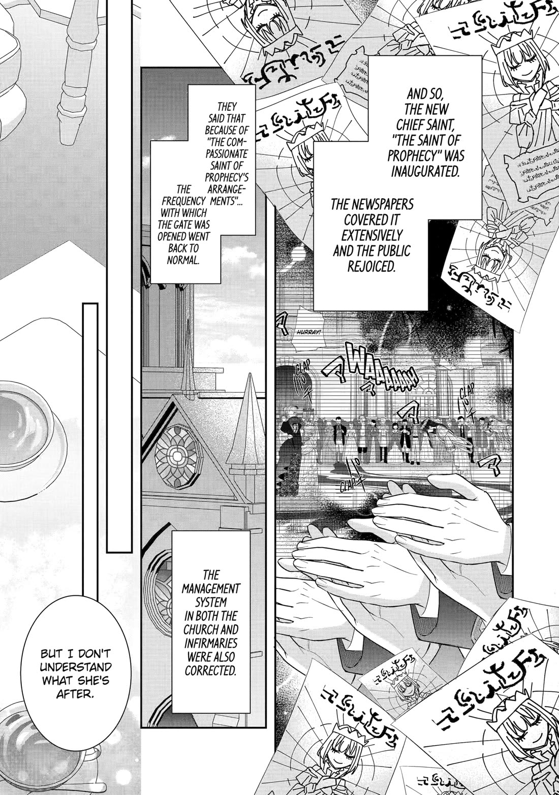 Seijo no Hazu ga, Douyara Nottoraremashita Chapter 40 page 1 - Chapter 40