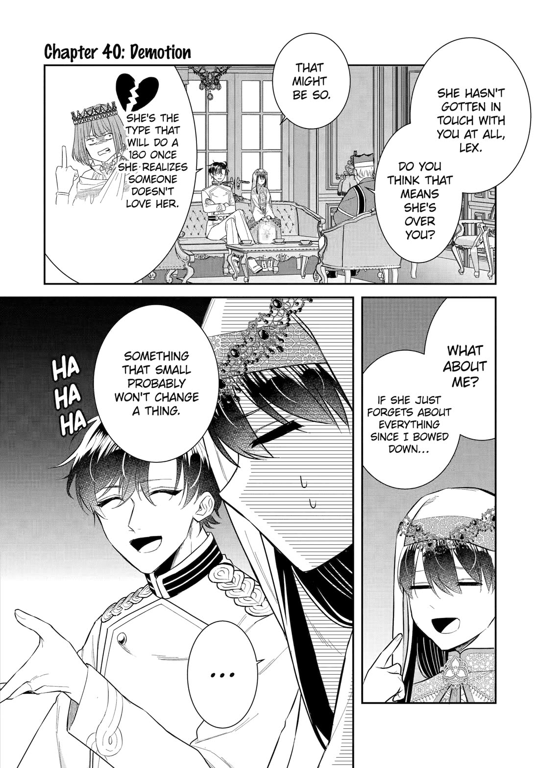 Seijo no Hazu ga, Douyara Nottoraremashita Chapter 40 page 2 - Chapter 40