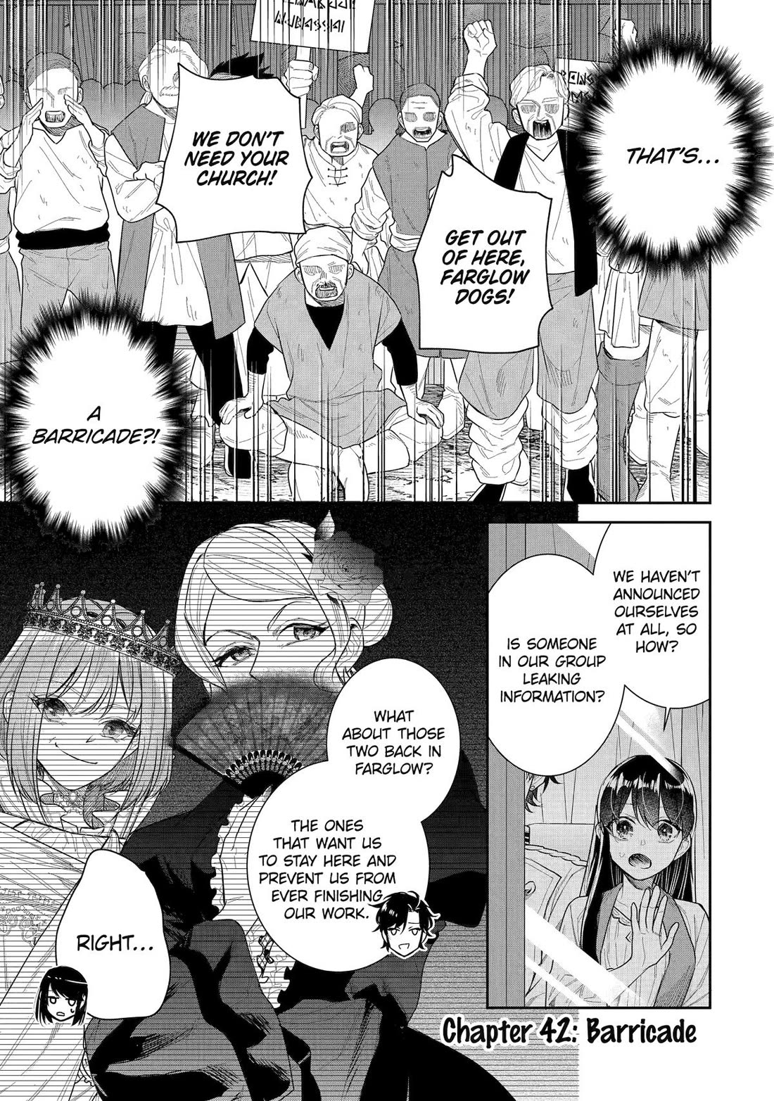 Seijo no Hazu ga, Douyara Nottoraremashita Chapter 42 page 1 - Chapter 42