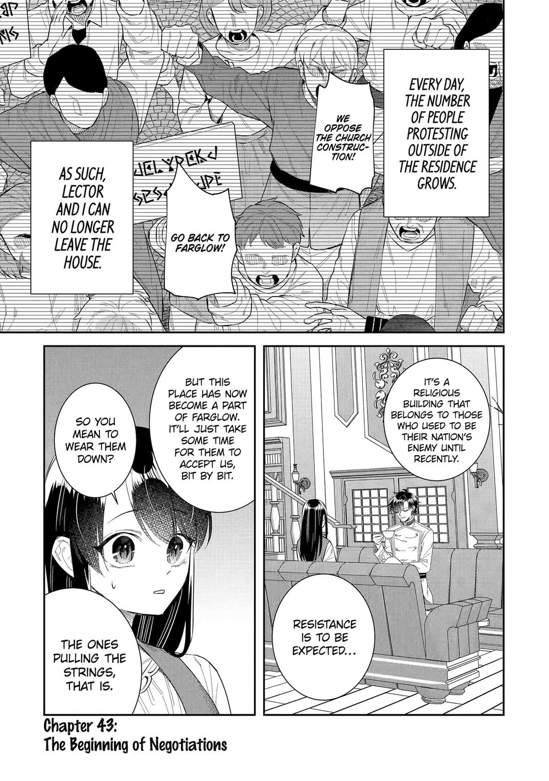 Seijo no Hazu ga, Douyara Nottoraremashita Chapter 43 page 1 - Chapter 43