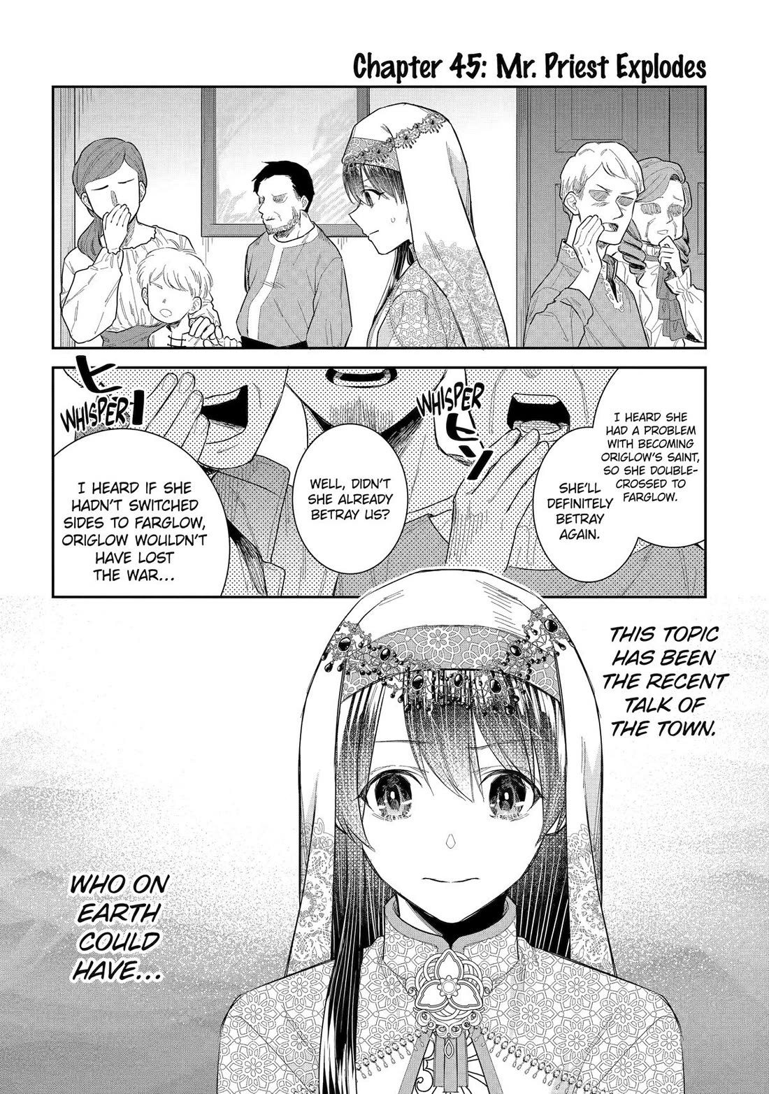 Seijo no Hazu ga, Douyara Nottoraremashita Chapter 45 page 1 - Chapter 45