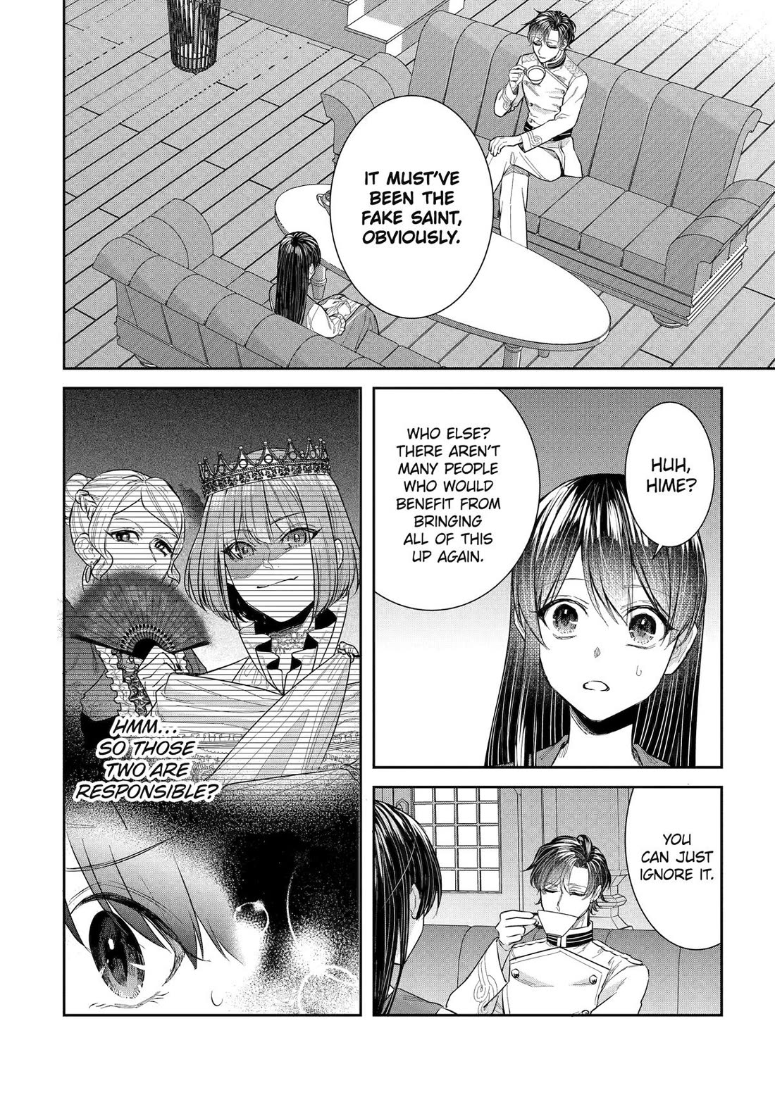 Seijo no Hazu ga, Douyara Nottoraremashita Chapter 45 page 2 - Chapter 45